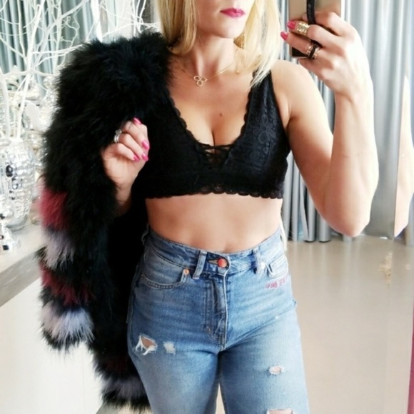 MODA DOLLZ Black Lace Bralette - Picture 2 of 4